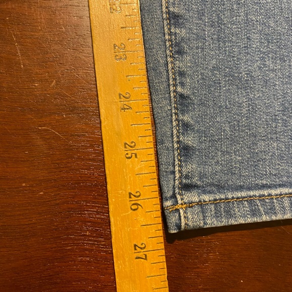 WAX Womens Size 5 Ripped Destroyed Denim High Rise Skinny Blue Jeans - Picture 3 of 9